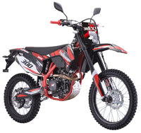 TrailMaster TM38EX 300 Dirt Bike side profile view