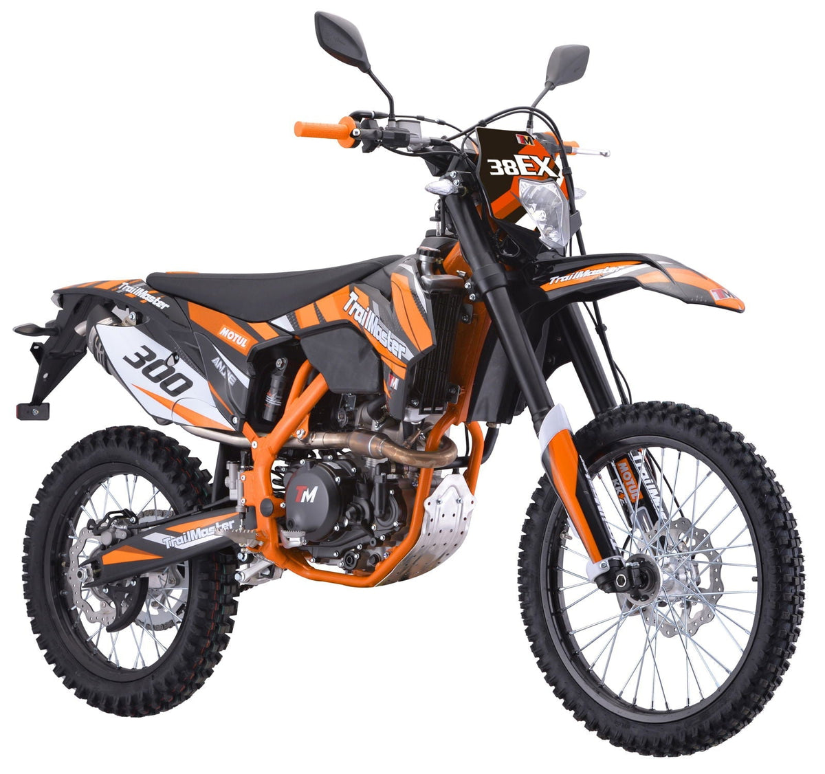 TrailMaster TM38EX 300 Dirt Bike 31hp 6-Speed Manual Liquid Cooled Fuel Injected - hero shot