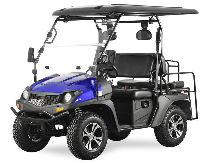 TrailMaster Taurus 200GX 4-Seat Gas UTV Golf Cart with Full Length Roof - hero shot