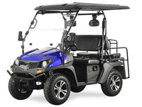 TrailMaster Taurus 200GX 4-Seat Gas UTV Golf Cart with Full Length Roof - hero shot