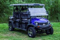 TrailMaster Taurus 80ED-GV 6-Seat Electric Golf Cart 72 Volt with Extended Roof - hero shot