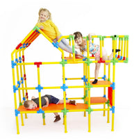 3x TubeLox Deluxe Set with Storage Bags | Building Toys for Kids