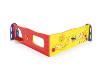 UltraPlay Learn-a-Lot 2-Panel Sensory Wall Play Station - Playful Color Palette