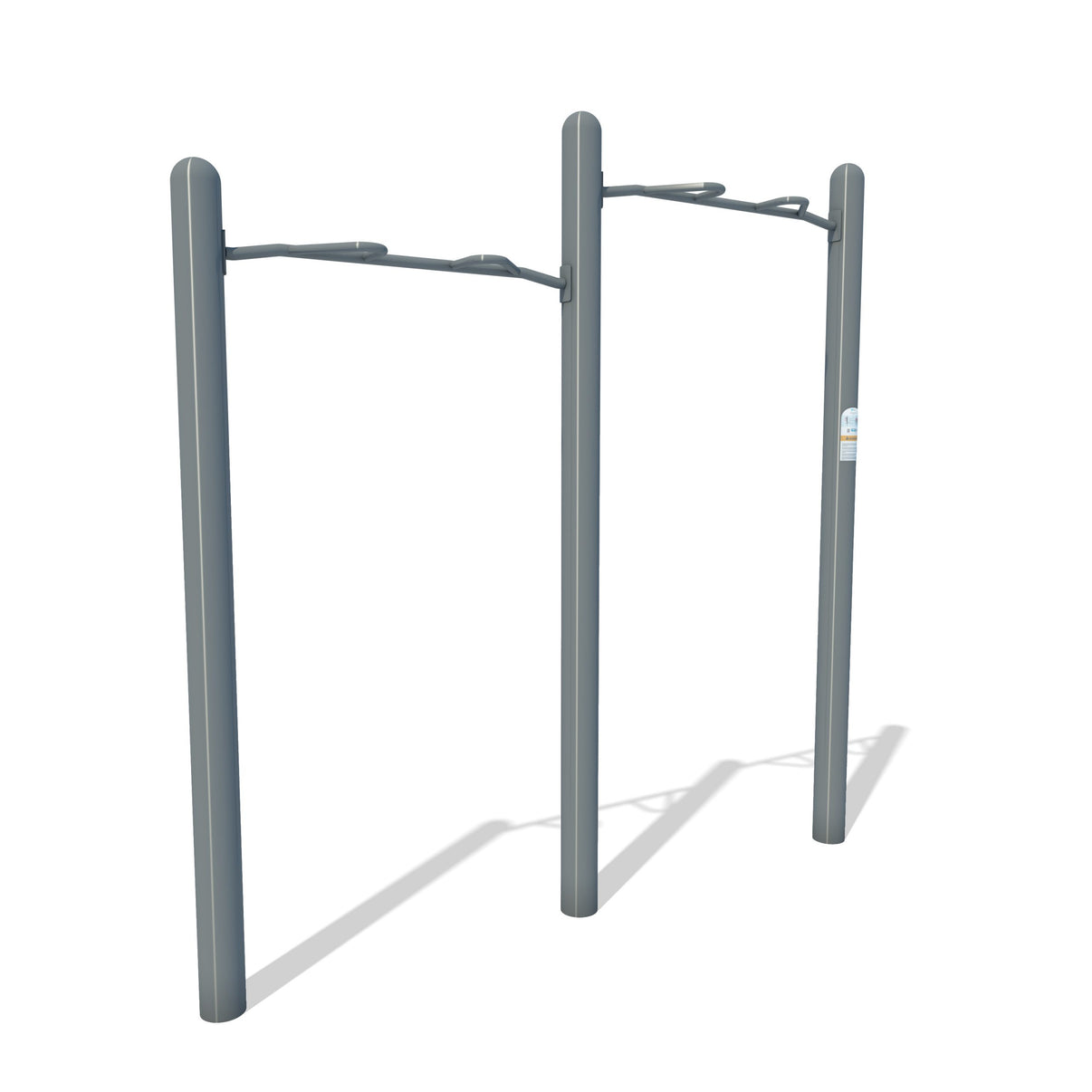 ActionFit Chin Up Combo dual-level outdoor fitness station - FitTech Series