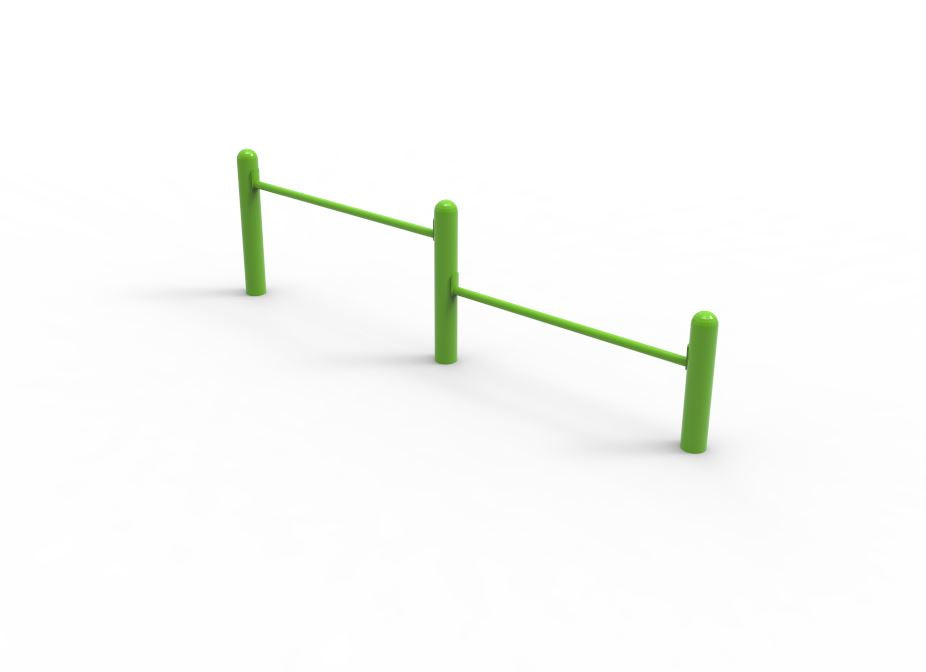 ActionFit UP255 Push-Up Station - front angle view