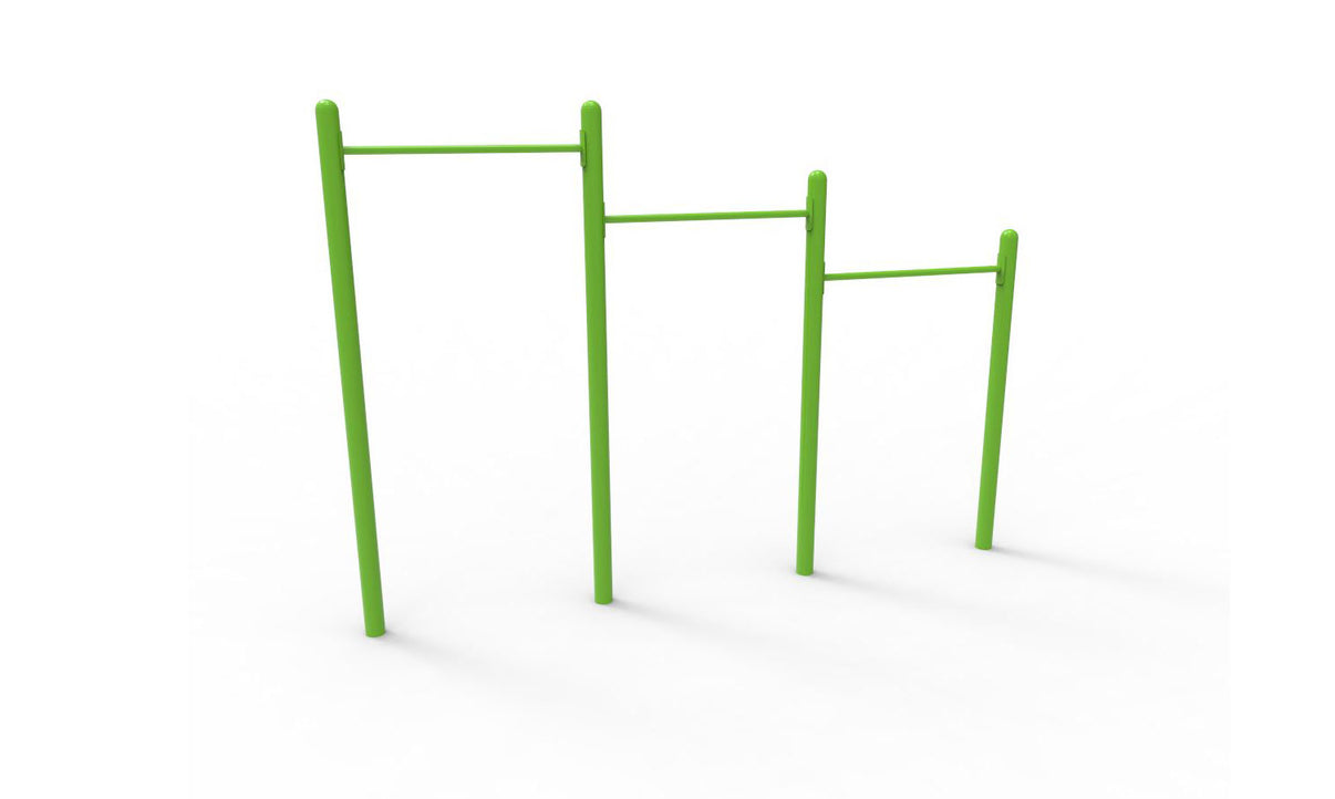 ActionFit UP261 Joint Use Pull-Up Bar Station front angle view