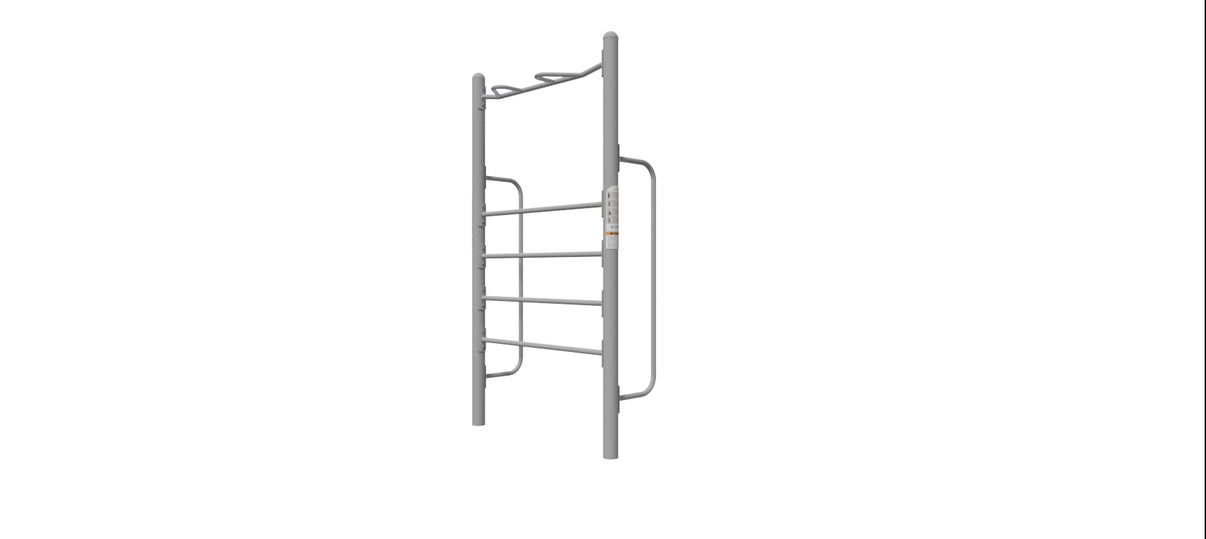 ActionFit Stretching Station inground outdoor fitness unit - front view