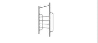 ActionFit Stretching Station inground outdoor fitness unit - front view