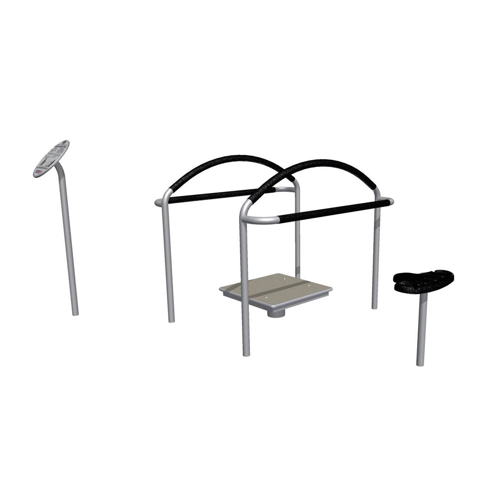 ActionFit UP351 Assisted Functional Trainer full unit diagram