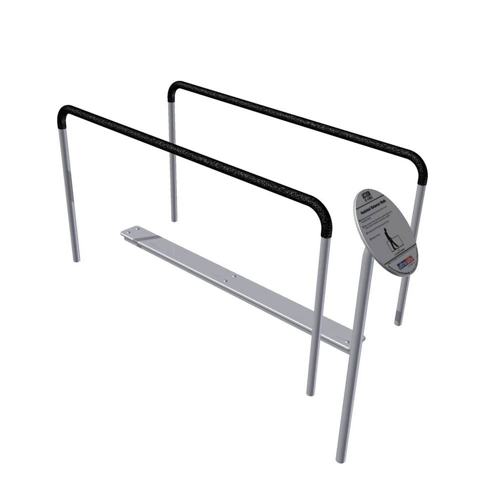 ActionFit Assisted Balance Walk outdoor fitness station full view