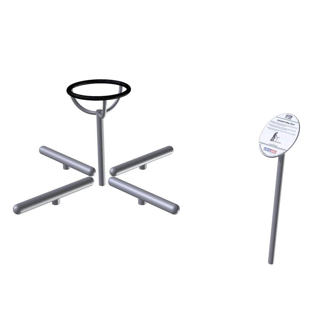 ActionFit UP355 Assisted Step Around balance and core fitness station