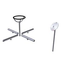 ActionFit UP355 Assisted Step Around balance and core fitness station