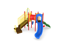 UltraPlay Deer Creek play structure front angle view