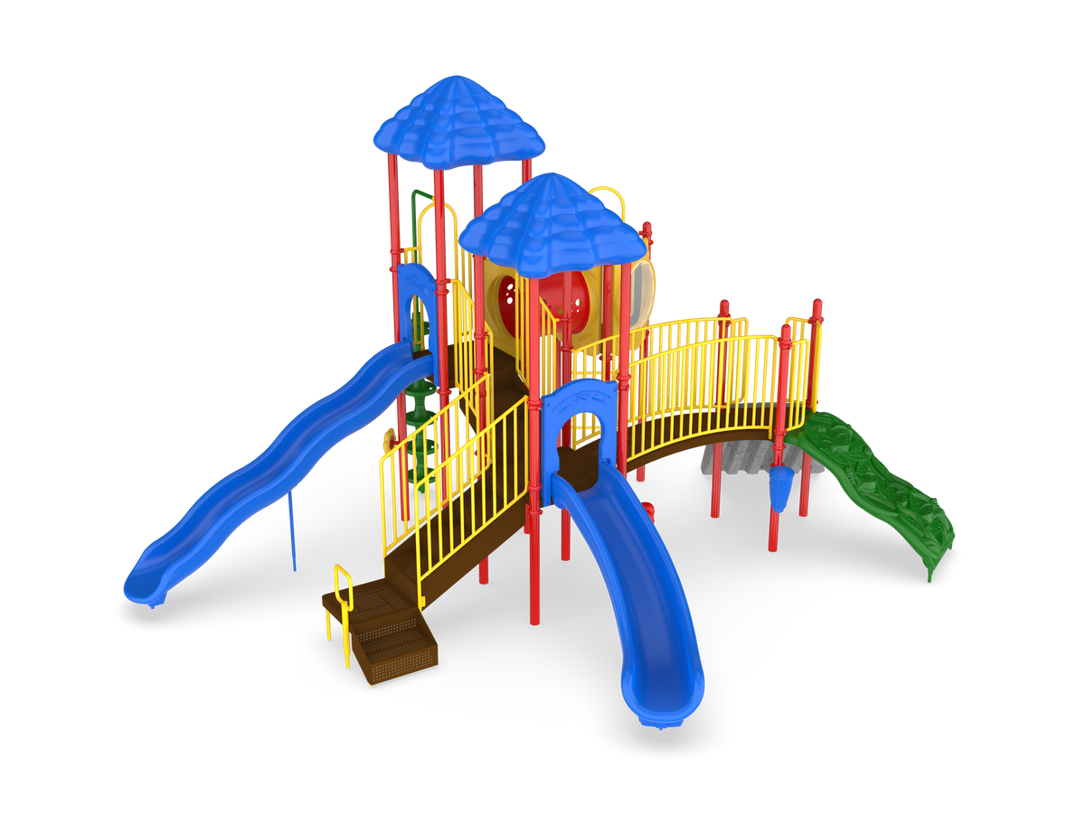 UltraPlay Clingman's Dome commercial play structure full view