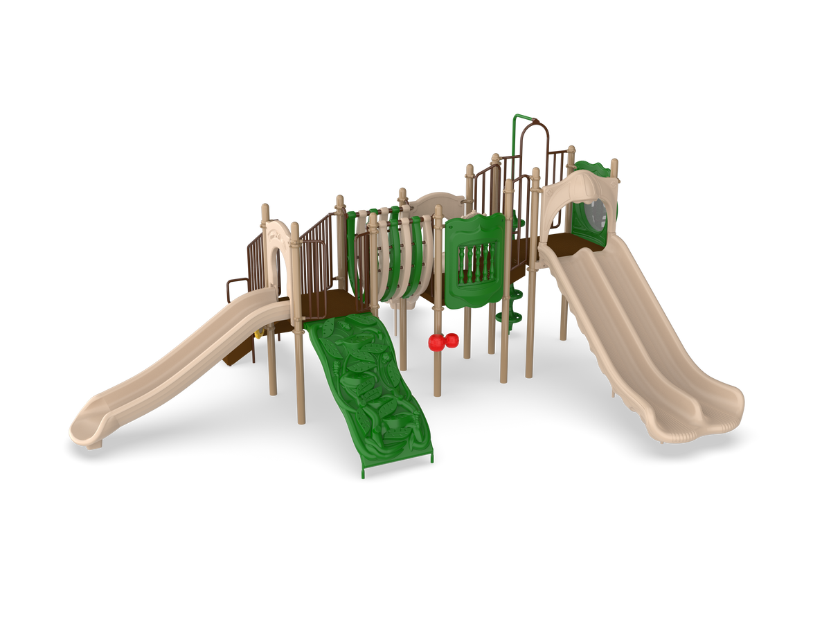 UltraPlay Keegan's Kastle commercial play structure full view