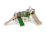 UltraPlay Keegan's Kastle commercial play structure full view