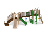 UltraPlay Honeycomb Hideaway commercial playground structure - main hero view