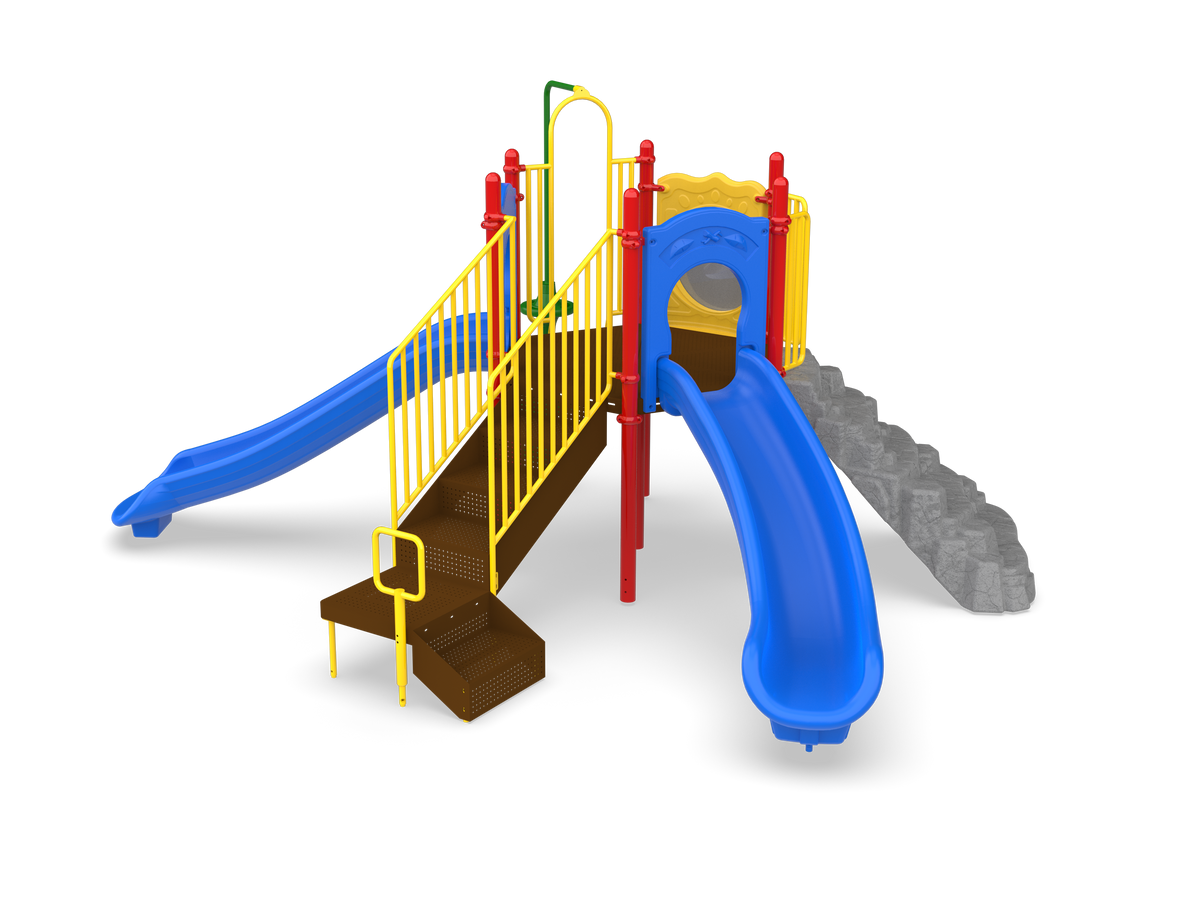 UltraPlay Hex Hive playground structure - full view hero shot