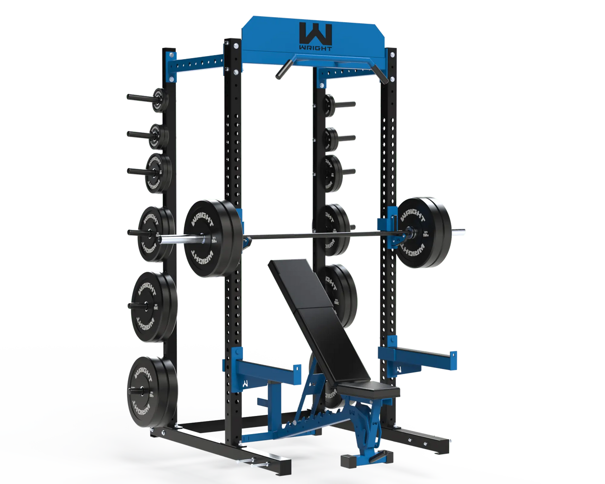 Wright Equipment CX-100 Half Power Rack - full view