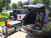 Swing Away Hitch Cargo Carrier & Bike Rack for SUVs, Trucks & RVs | rucRak GUNNY