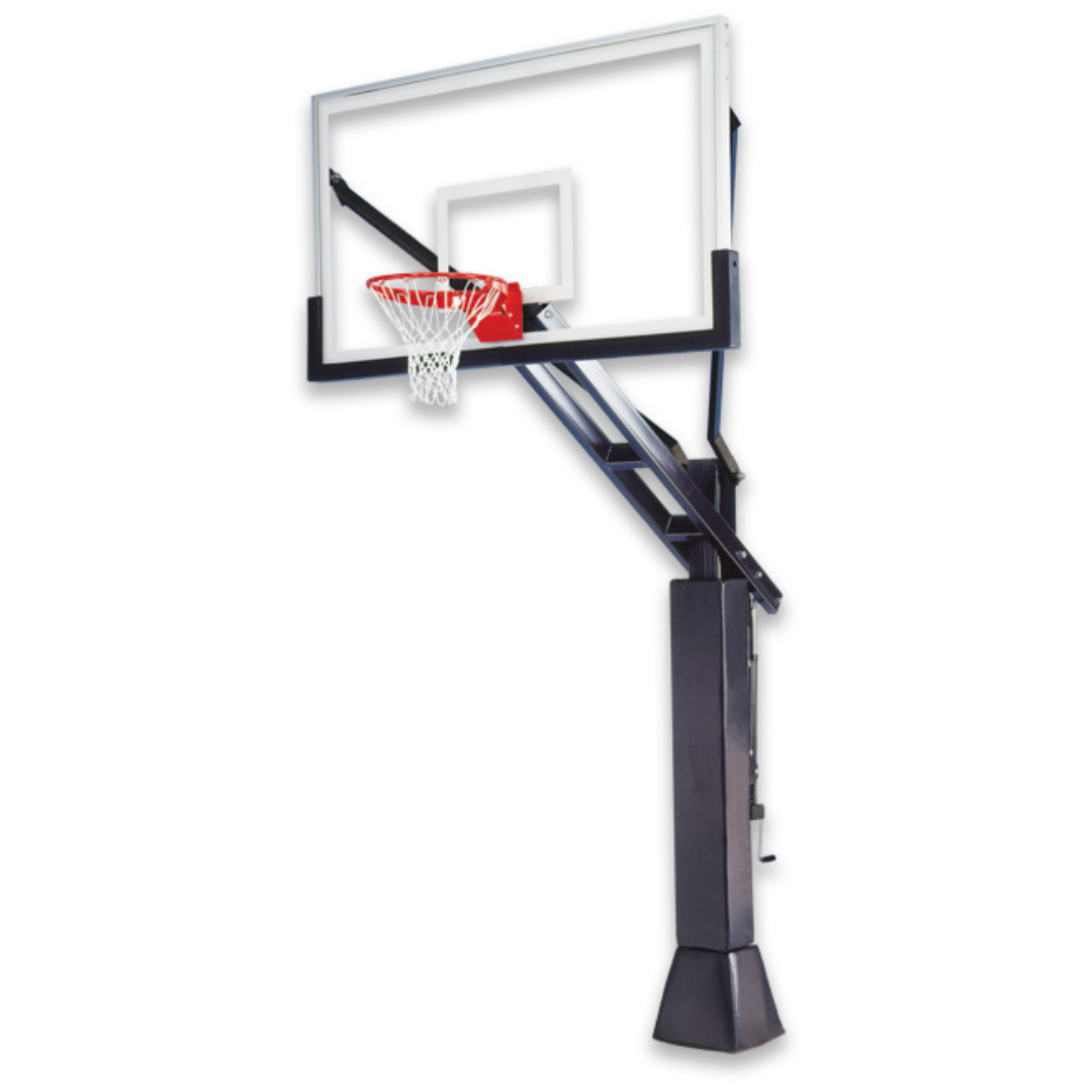 Ironclad Full Court In Ground Basketball Goal