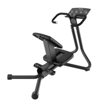 Precor VBR6240 StretchTrainer front view - commercial stretch station in Black Pearl finish