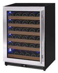 Allavino Reserva Series 51 Bottle Undercounter Wine Refrigerator Cooler with Stainless Steel Door