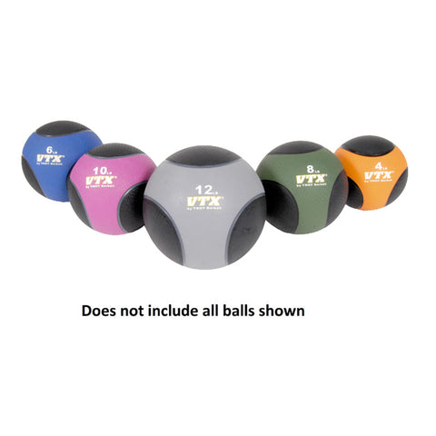 Image of 6lb to 20lb Wall Ball & Medicine Ball Mix Set w/ Rack by Troy Barbell