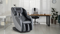 Human Touch WholeBody ROVE PRO Massage Chair in Slate - wide room view
