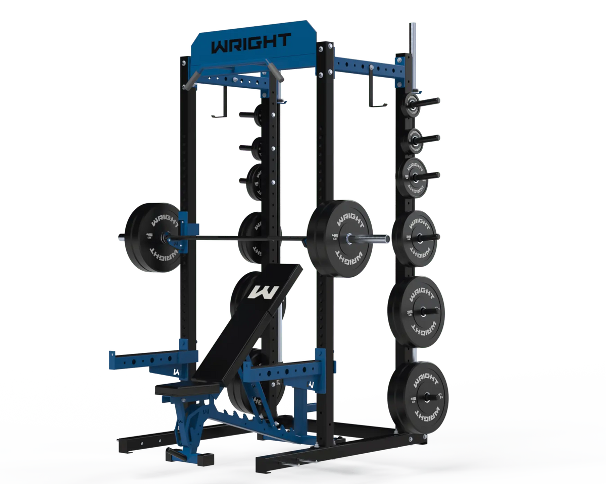 Wright Equipment C-100 Half Power Rack - full view