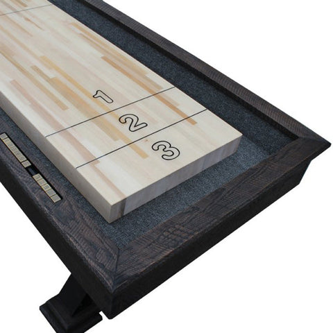 Image of The Weathered Shuffleboard Table by Berner Billiards