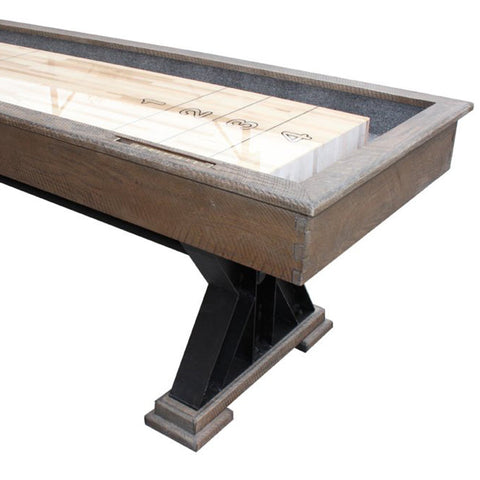 Image of The Weathered Shuffleboard Table by Berner Billiards