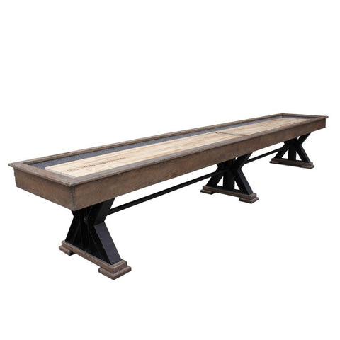 Image of The Weathered Shuffleboard Table by Berner Billiards