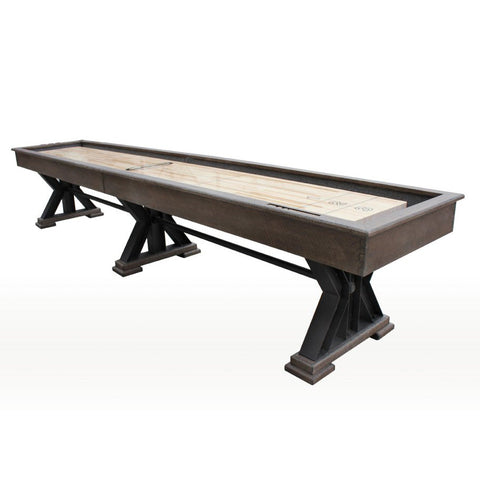 Image of The Weathered Shuffleboard Table by Berner Billiards