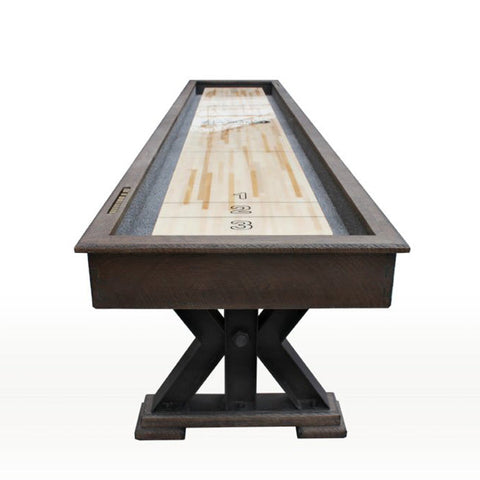 Image of The Weathered Shuffleboard Table by Berner Billiards