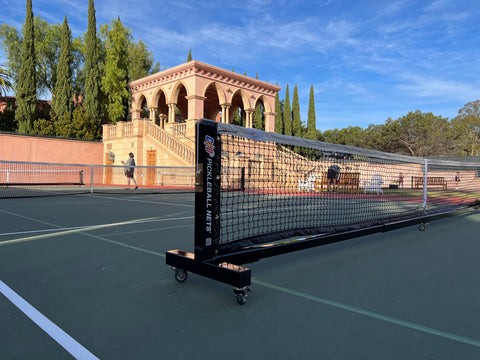 Image of C&D Wheel Based Championship Portable Pickleball Net