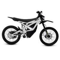 Throne Cycles SRPNT X3 Electric Dirt Bike - WHITE SAVAGE
