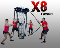 Marpo Fitness X8 Roper Training Tower System - Quad Station
