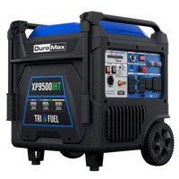 DuroMax XP9500iHT 9,500W Tri Fuel Inverter Generator - Quiet, Low THD