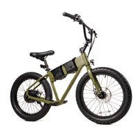 JackRabbit XG Pro Electric Bike | Lightweight & Compact - Army Green