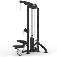 Commercial Lat Pulldown and Low Row Single Stack Functional Trainer by XMARK