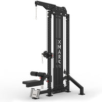 Commercial Lat Pulldown and Low Row Single Stack Functional Trainer by XMARK
