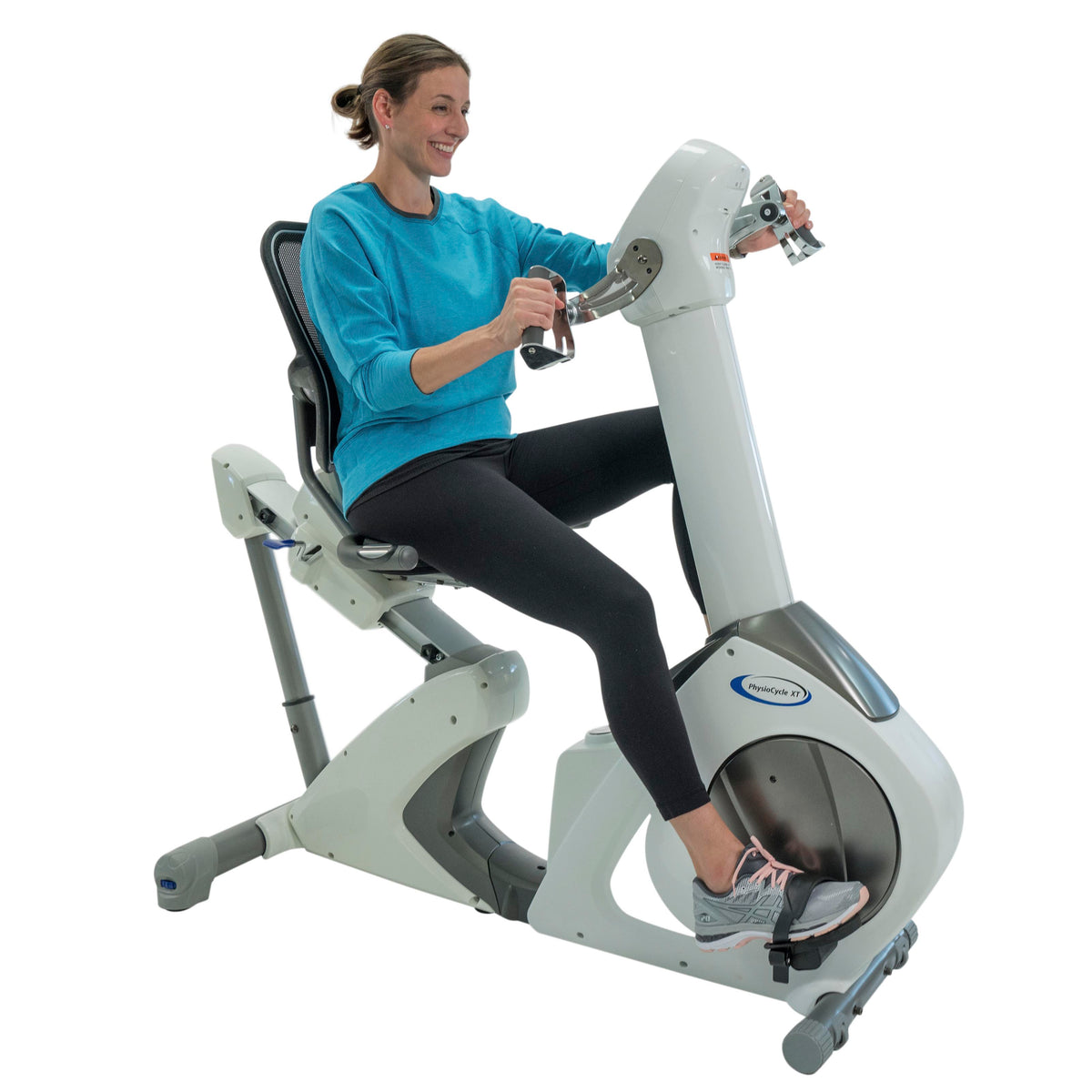 HCI Fitness PhysioCycle XT Recumbent Bike and Upper Body Arm Trainer - Full View