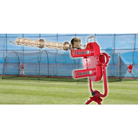 Heater Deuce 75 MPH Pitching Machine w/ Feeder & Xtender 36' Batting Cage
