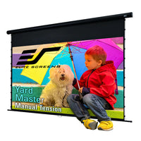 Elite Screens Yard Master Manual Tension Series Outdoor Projector Screen