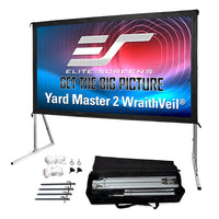 Elite Screens Yard Master 2 WraithVeil® Dual Series Outdoor Projector Screen
