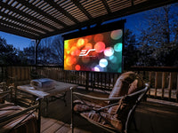 Elite Screens Yard Master Electric Series Outdoor Projector Screen