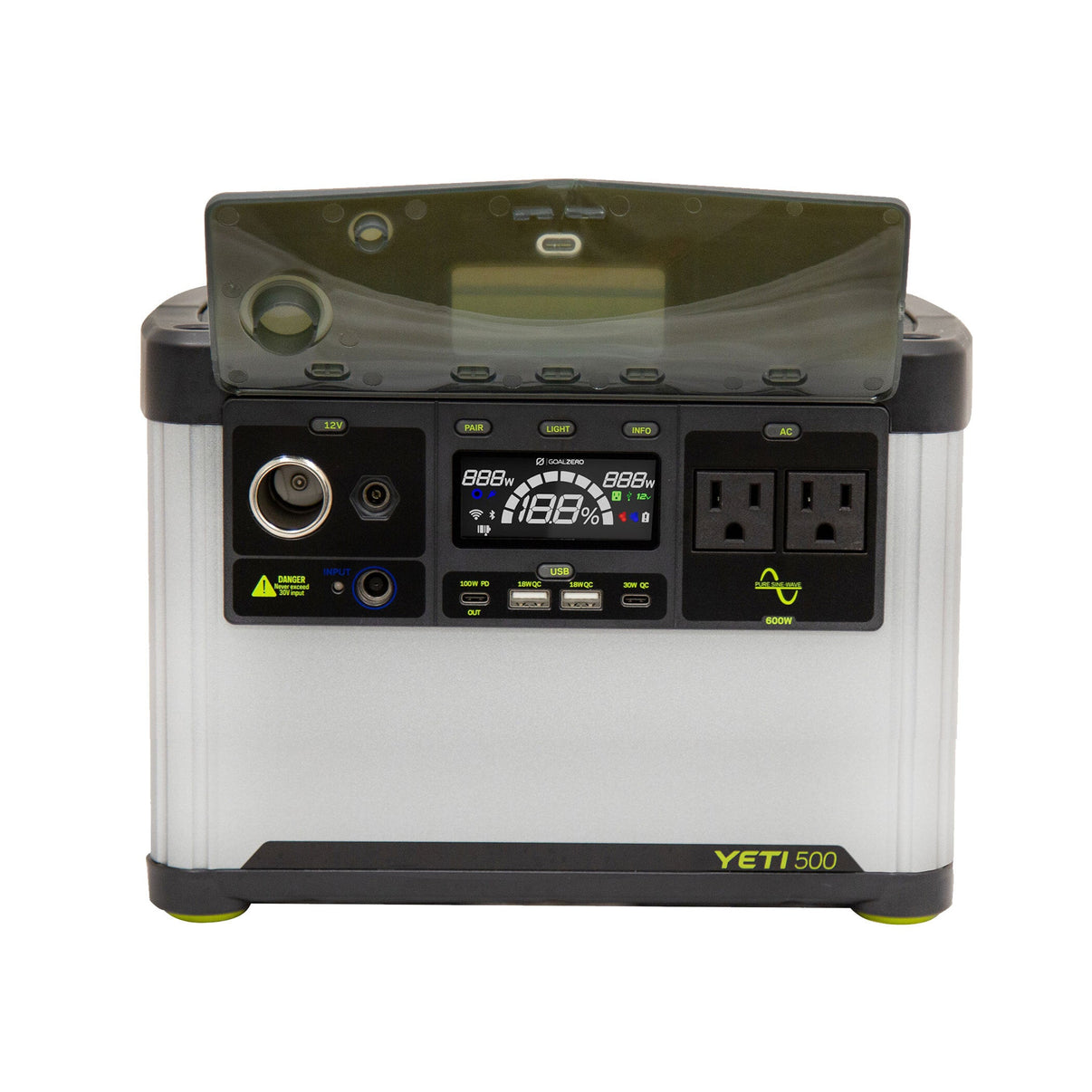 Goal Zero Yeti 500 Portable Power Station hero shot