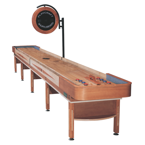 Image of Playcraft Telluride Shuffleboard Table With Electric Scorer