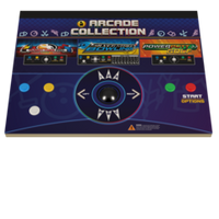 Arcade Collection Showpiece Conversion Kit control panel and components